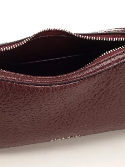 Alexander Mcqueen Mini T-bar Leather Shoulder Bag