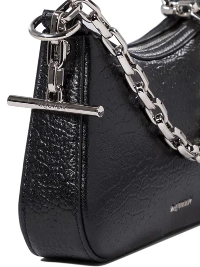 Alexander Mcqueen Alexander Mc Queen Black Top Zip Bag With Dust Bag