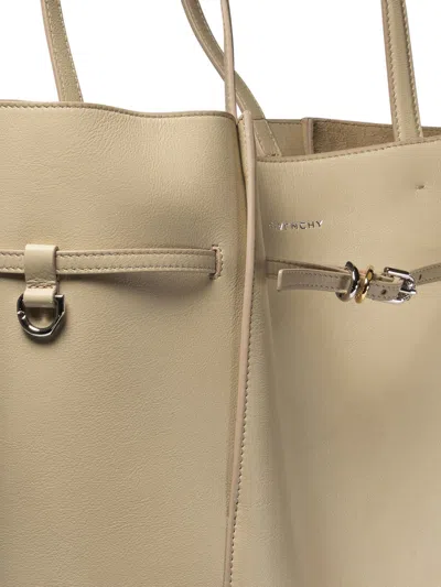 Givenchy Medium Voyou Shoulder Bags Beige