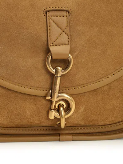 Burberry Medium B Clip Messenger Bag