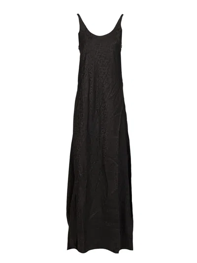 Balenciaga Minimal Dress Dresses Animalier In Black