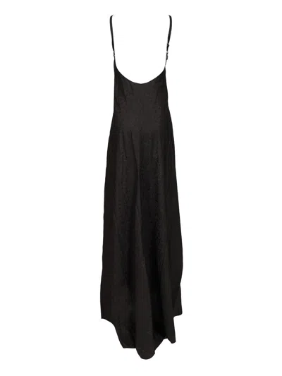 Balenciaga Minimal Dress Dresses Animalier In Black