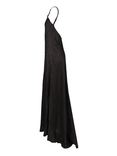 Balenciaga Minimal Dress Dresses Animalier In Black