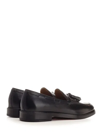 Corvari Moccasin With Tassels Loafers Black