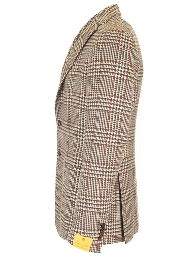 Tagliatore Classic Two-button Montecarlo Blazer In Brown