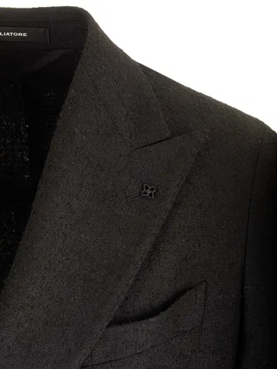 Tagliatore Jacquard Double-breasted Blazer
