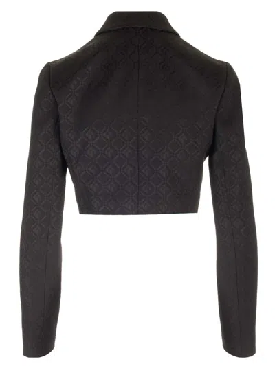Marine Serre Moon Diamond Jackets Black In Black
