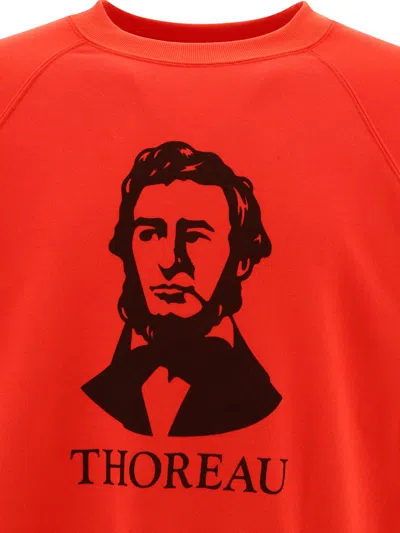 Mountain Research Mt. Sweat Printed Sweatshirt In Red