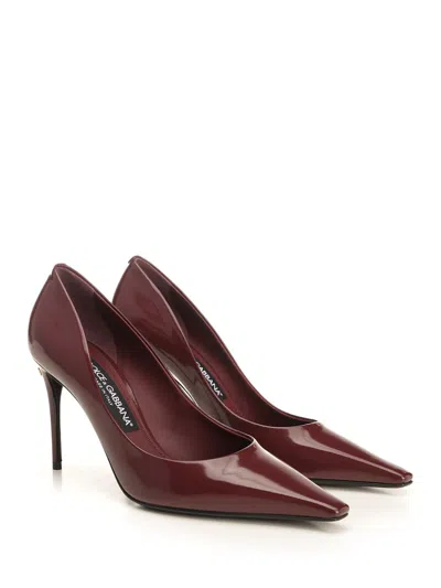Dolce & Gabbana Mun Pumps Bordeaux