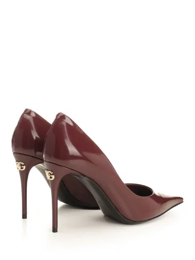 Dolce & Gabbana Mun Pumps Bordeaux
