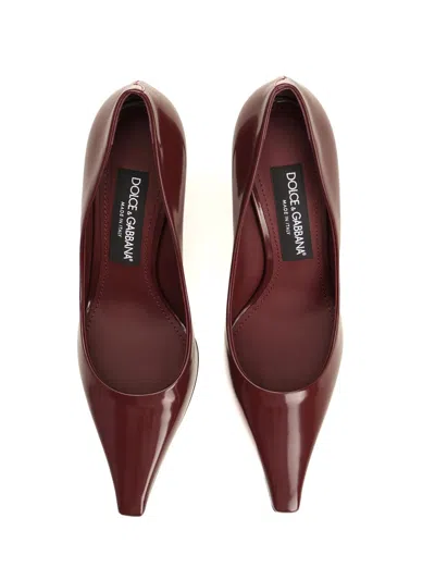Dolce & Gabbana Mun Pumps Bordeaux