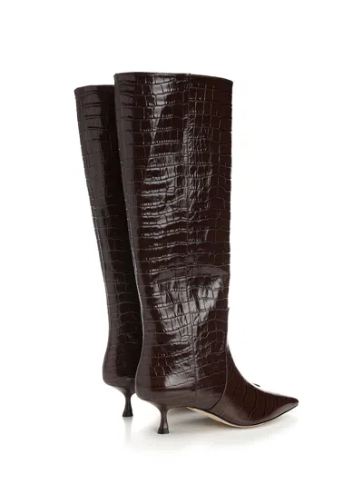 Stuart Weitzman Naomi 50 Boots Brown