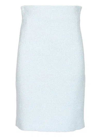 Tagliatore Nell Midi Skirt In Blue
