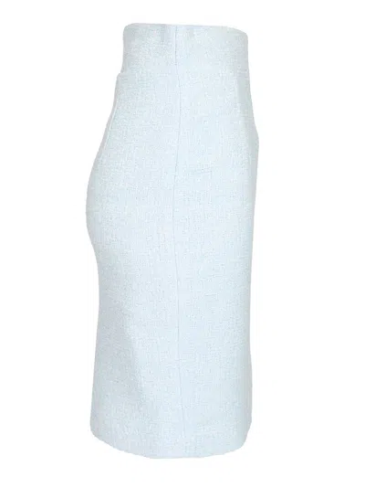 Tagliatore Nell Midi Skirt In Blue