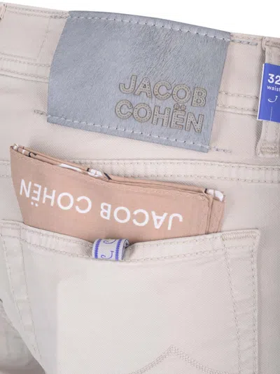 Jacob Cohen Nick Trousers Beige In Pink