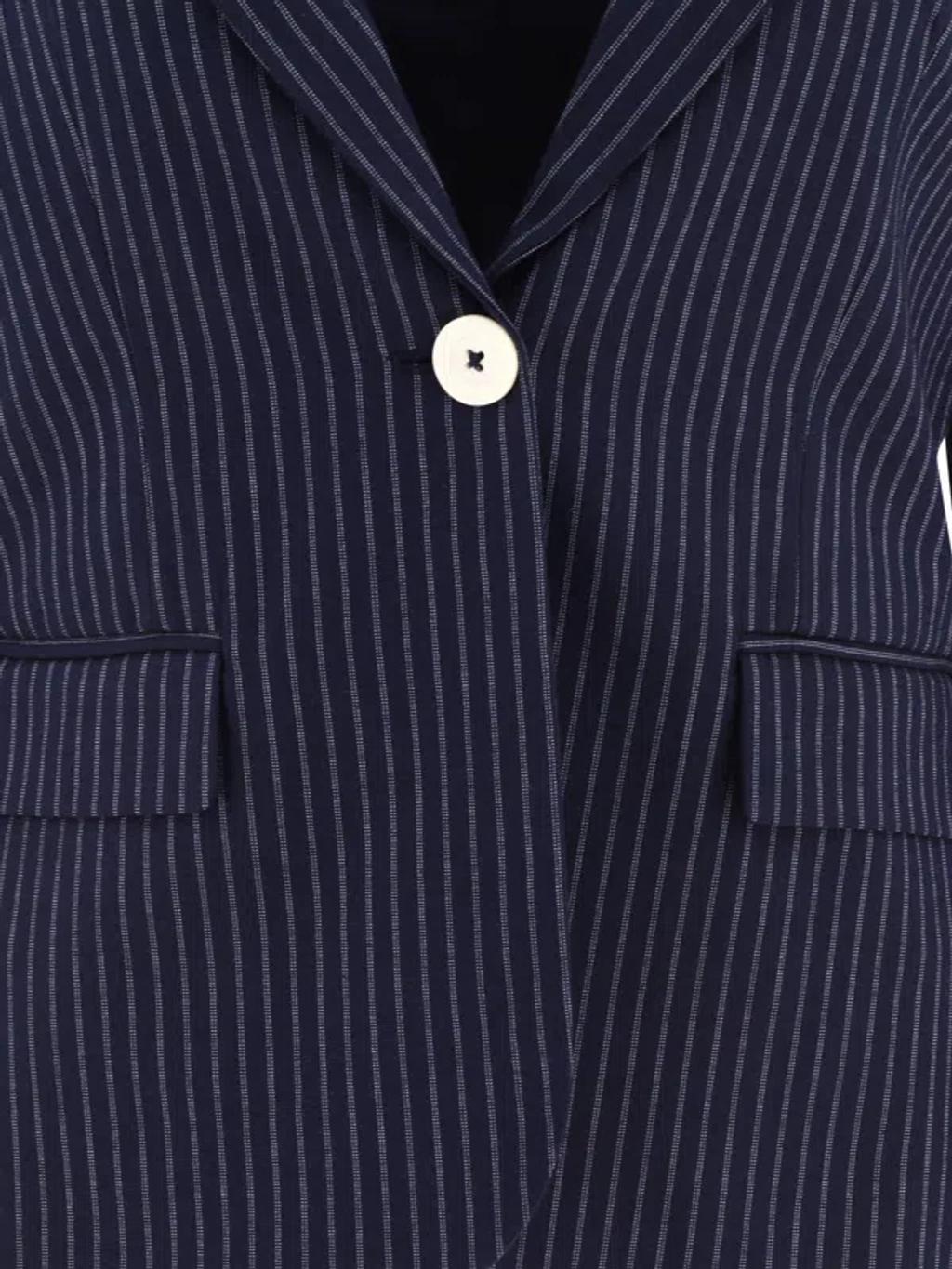 Ines De La Fressange Nicoletta Jackets Blue In Navy | ModeSens