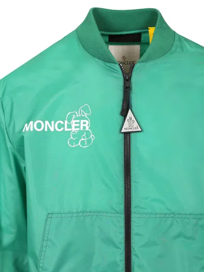 Moncler Genius Ostria Jackets Green In Green