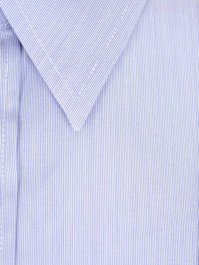 Maison Margiela Over Size Shirt Shirts Light Blue In Blue