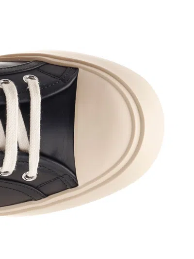 Marni Pablo Leather Sneakers In Seven Women