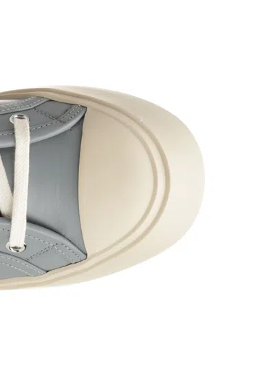 Marni Logo-laced Casual Sneakers In Gray
