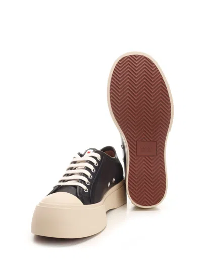 Marni Pablo Leather Sneakers In Seven Women