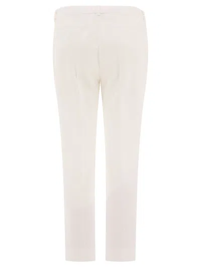 Aspesi Straight-leg Chino Pants In White