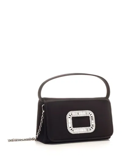 Roger Vivier Micro Pilgrim Top Handle Bag