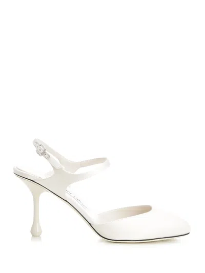 Jimmy Choo Pixie 80 Satin Pumps