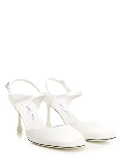 Jimmy Choo Pixie 80 Satin Pumps
