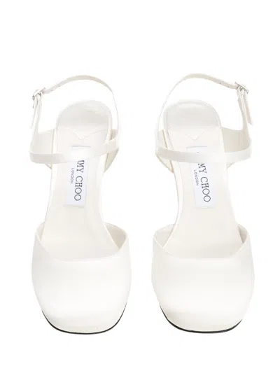 Jimmy Choo Pixie 80 Satin Pumps