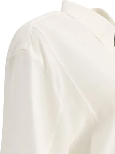 Brunello Cucinelli Precious Buttonhole Shirts White In White