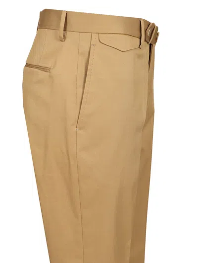 Tagliatore White Flannel Trousers