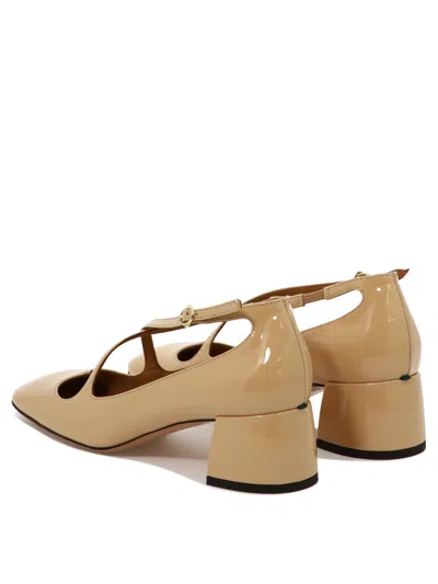 A.bocca Pump Two For Love Heeled Shoes Beige In Burgundy