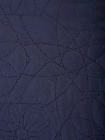 Maison Kitsuné Quilted Mini Skirt Skirts Blue In Blue