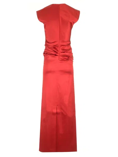 Max Mara Rea Draped Long Dress
