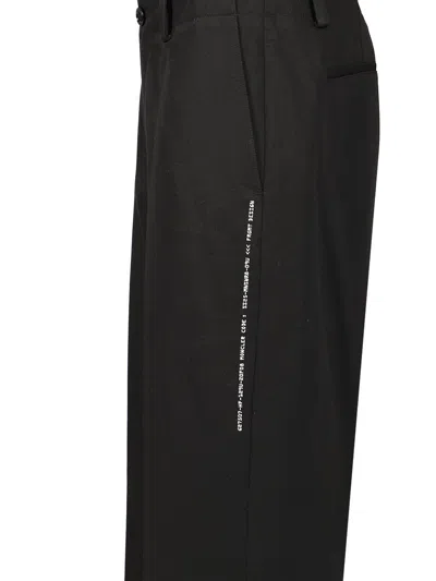 Moncler Genius Regular Fit Trousers In Black