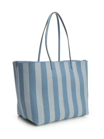 Fendi Roll Shoulder Bags Light Blue