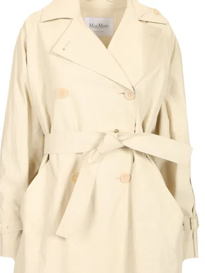 Max Mara Long Trench Coat Ronco