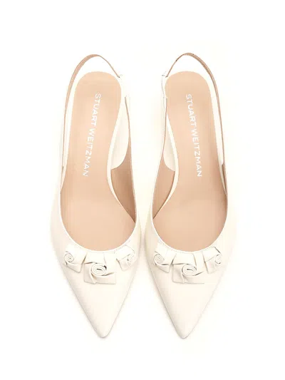 Stuart Weitzman Slingback Rosie In Neutral