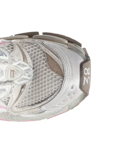 Balenciaga Runner 2.0 Multicolor Low Top Sneakers With Runner Logo In Tech Fabric Woman