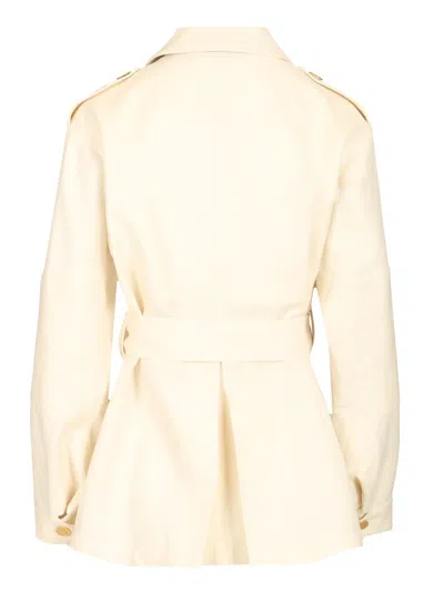 Sealup Sahara Jacket In Parachute Canvas Jackets White