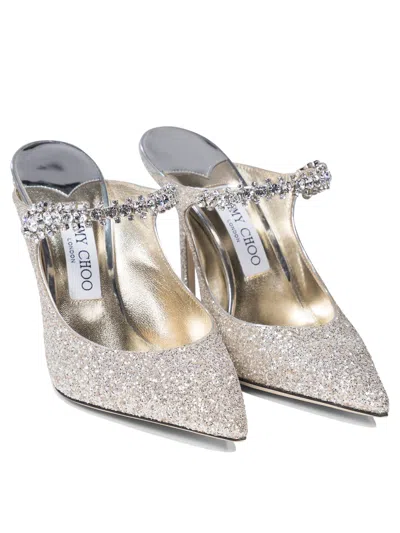 Jimmy Choo Bing 100 Glitter Pump