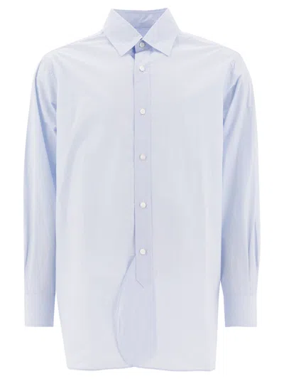 Kaptain Sunshine Shirts Light Blue In Blue