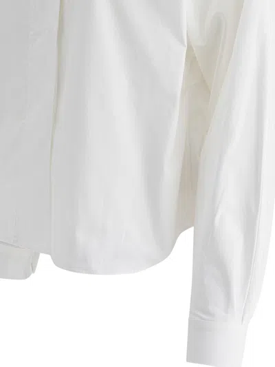 Theloom Classic Cotton Shirt With Relaxed Fit In White