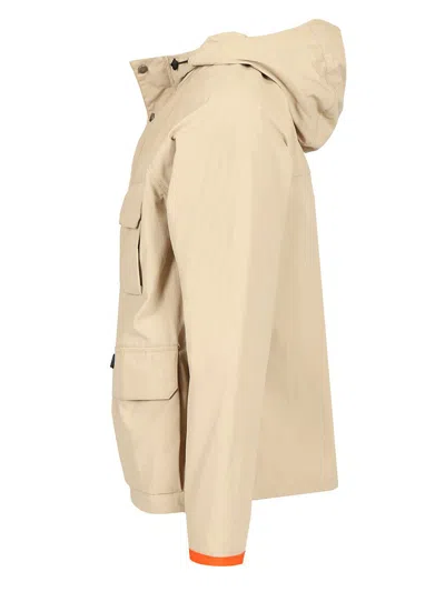 Fay Nylon Windbreaker With Hood And Pockets