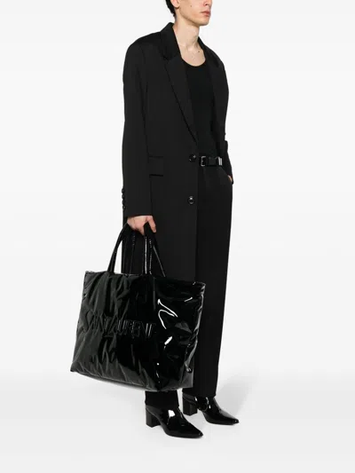 Saint Laurent Maxi Tote Bag Dimensions Patent Finish Handles