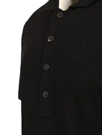 Tagliatore Silk-blend Polo T-shirt