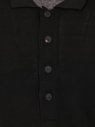 Tagliatore Silk-blend Polo T-shirt