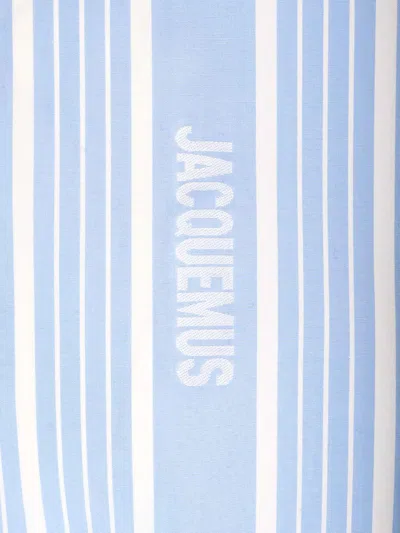 Jacquemus La Chemise Simon Logo Striped Shirt