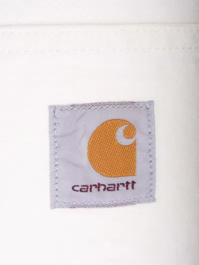 Carhartt Simple Pant Straight Fit Jeans In White